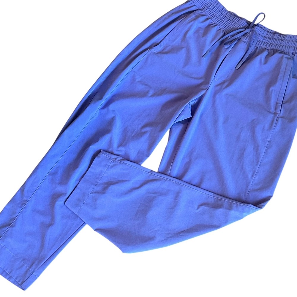 Athleta Pants Womens‎ Size 2 Purple Arrival Pants Cropped Drawstring  Pull On